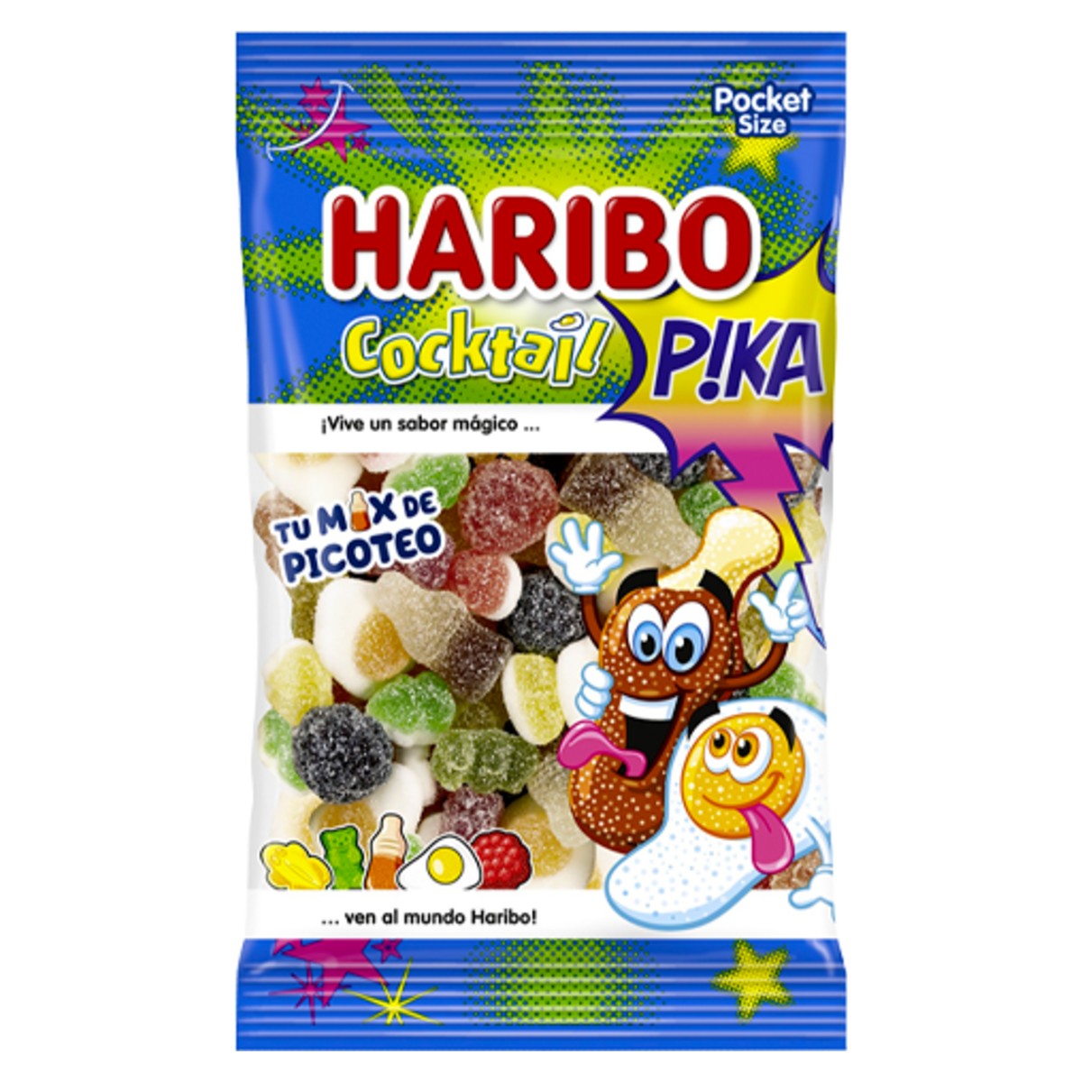 Haribo Cocktail Sour Gummies 75g