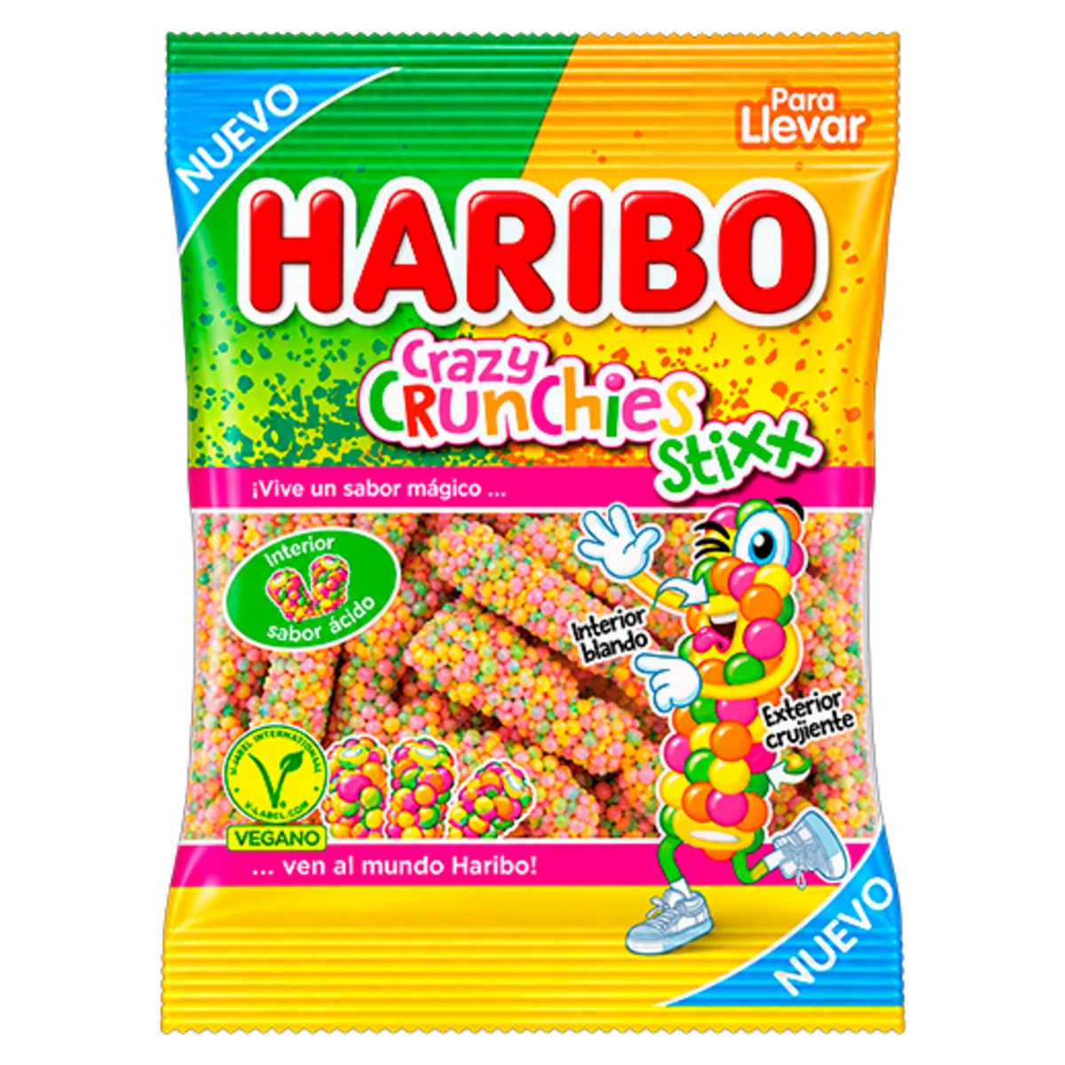 Haribo Crazy Crunchies Stixx 70g