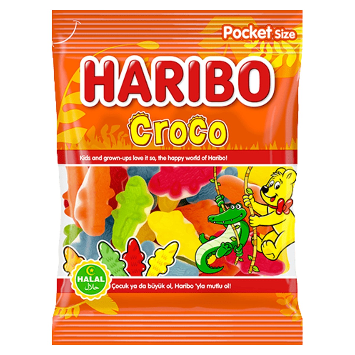 Haribo Croco Gummies 100g