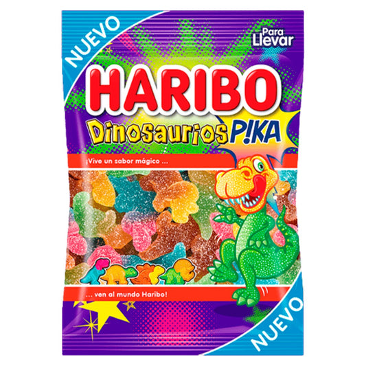 Haribo Dinosaurus Pica Sour Gummies 100g