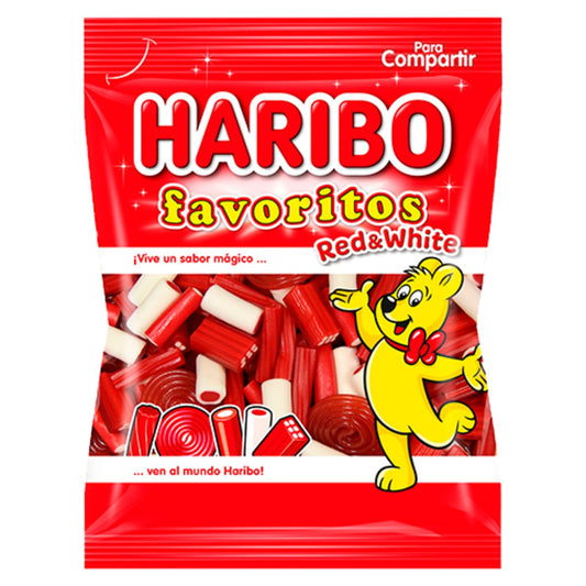 Haribo Favoritos Red & White 150g