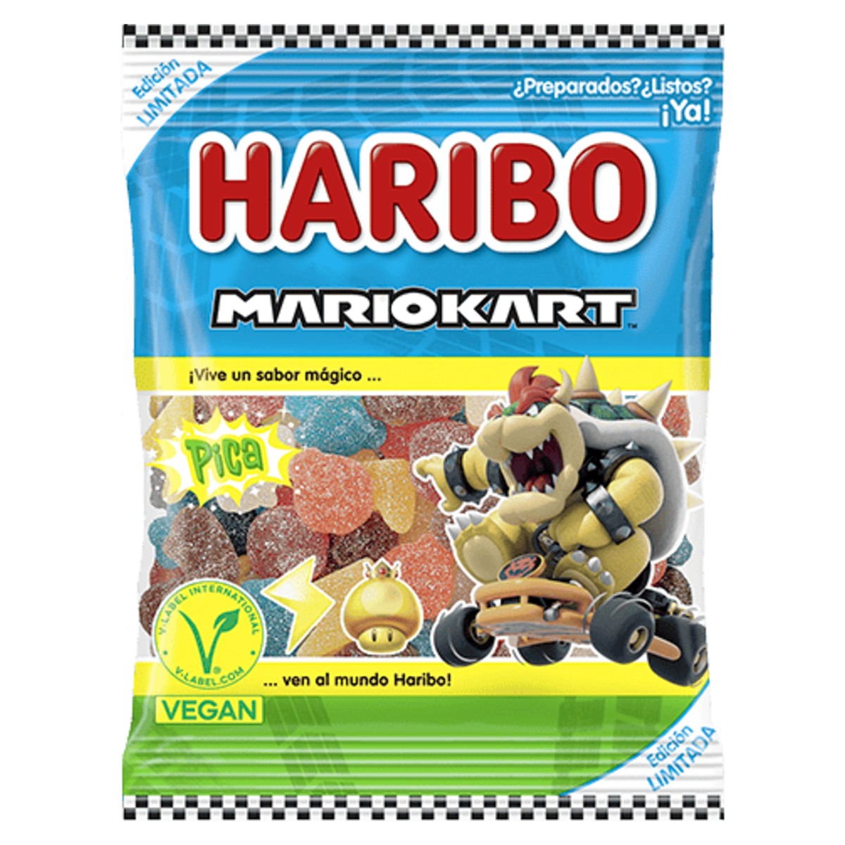 Haribo Mario Kart Sour Gummies 80g