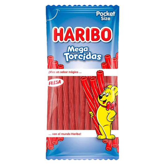 Haribo Torcidas Strawberry Liquorice Twists 75g