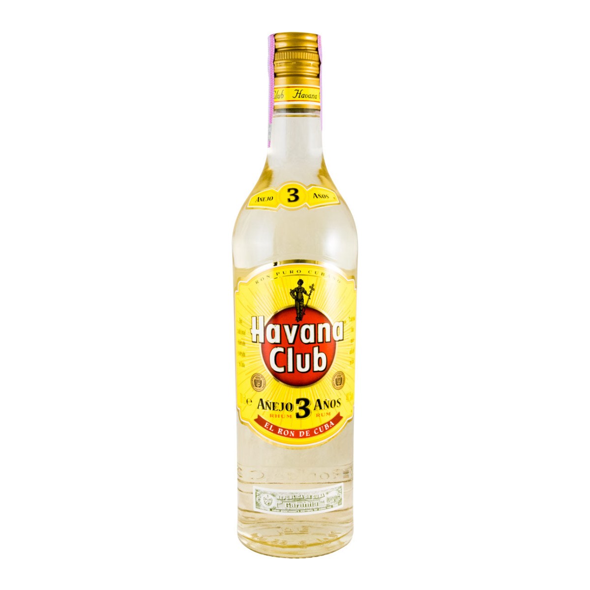 Havana Club Añejo 3 Year Old Rum 700ml 40% ABV