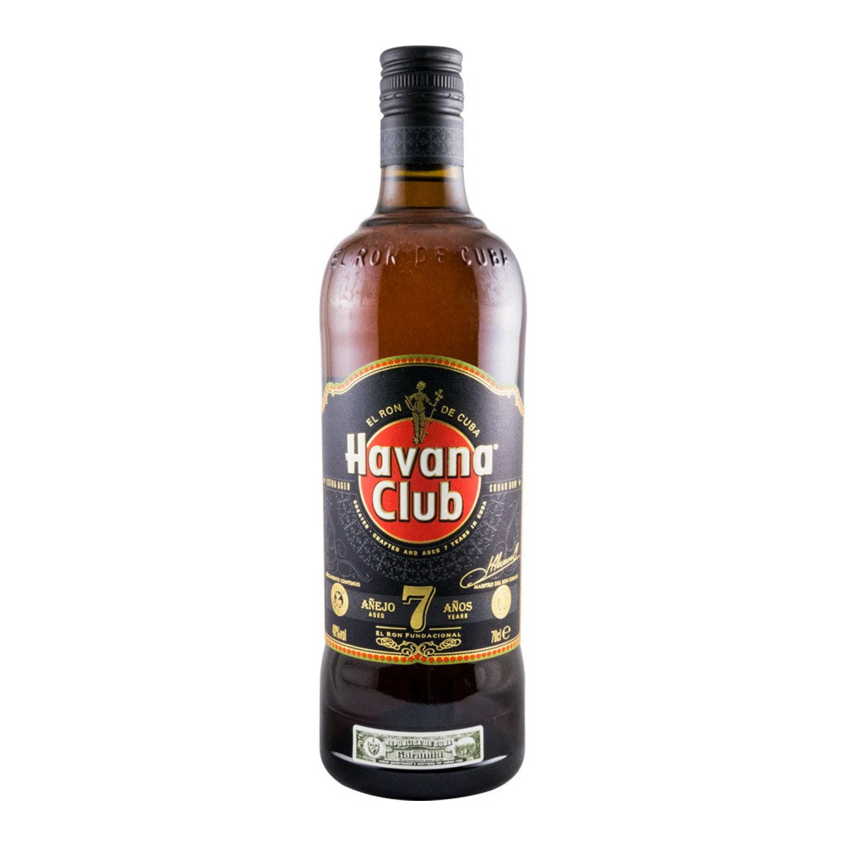 Havana Club Añejo 7 Year Old Rum 700ml 40% ABV