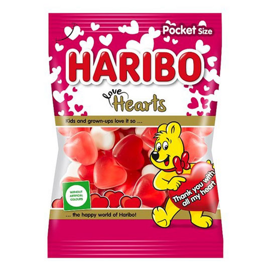 Hearts Haribo 130g