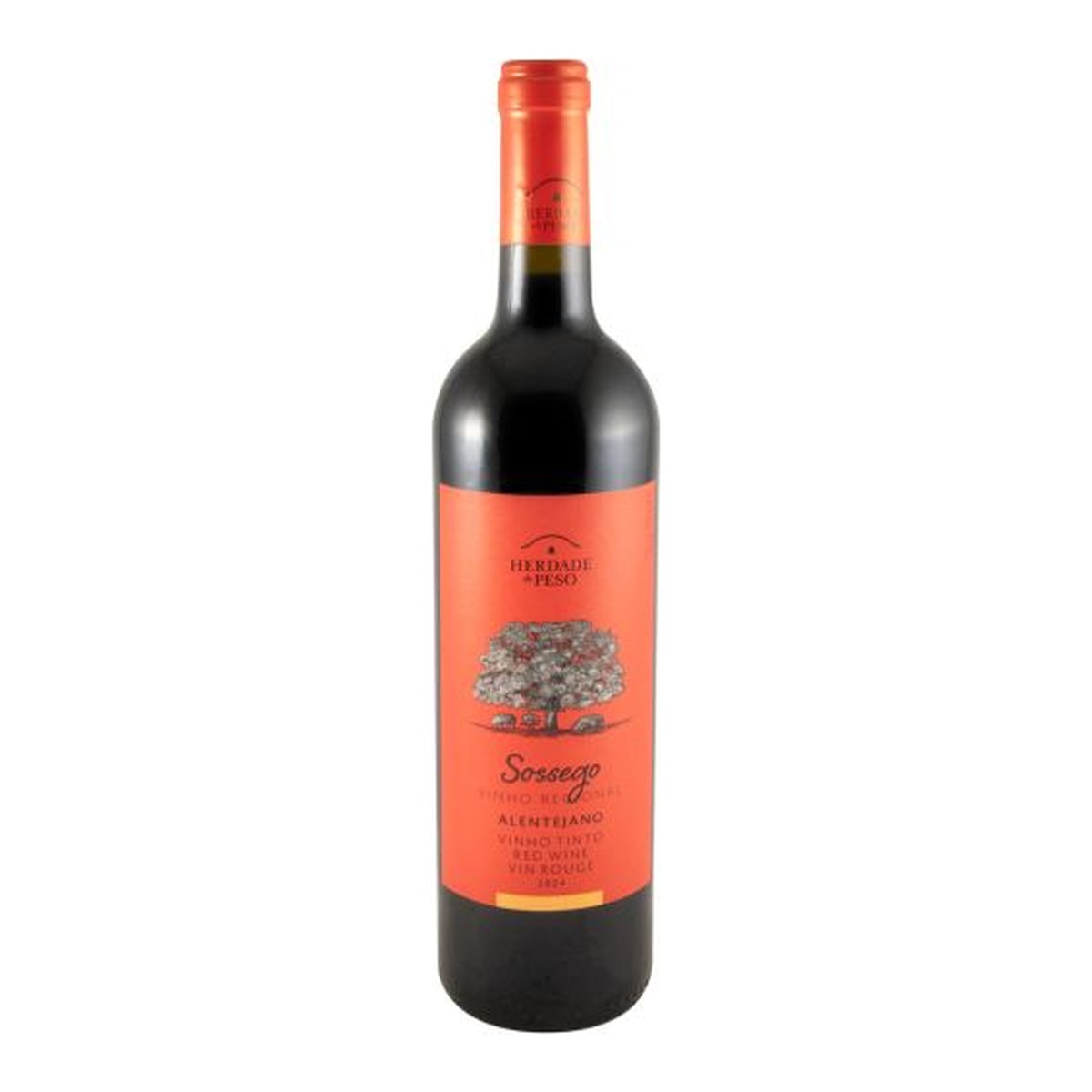 Herdade do Peso Sossego Red Wine Alentejo 2024 750ml 13% ABV