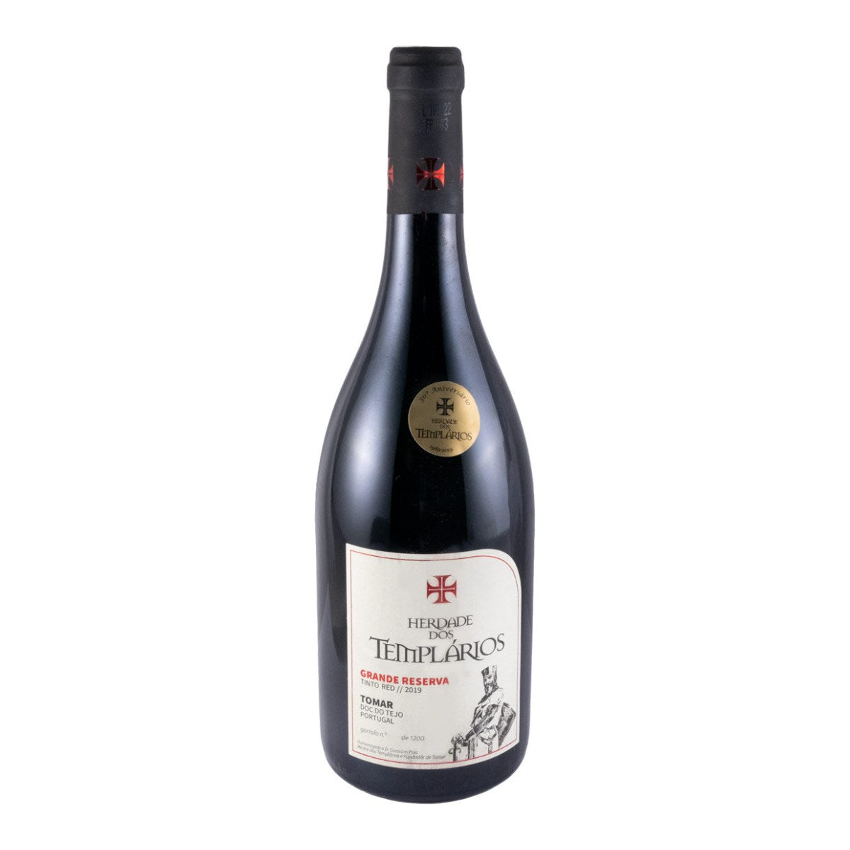 Herdade dos Templários Grande Reserva Red Wine Tejo 2019 750ml 14.5% ABV