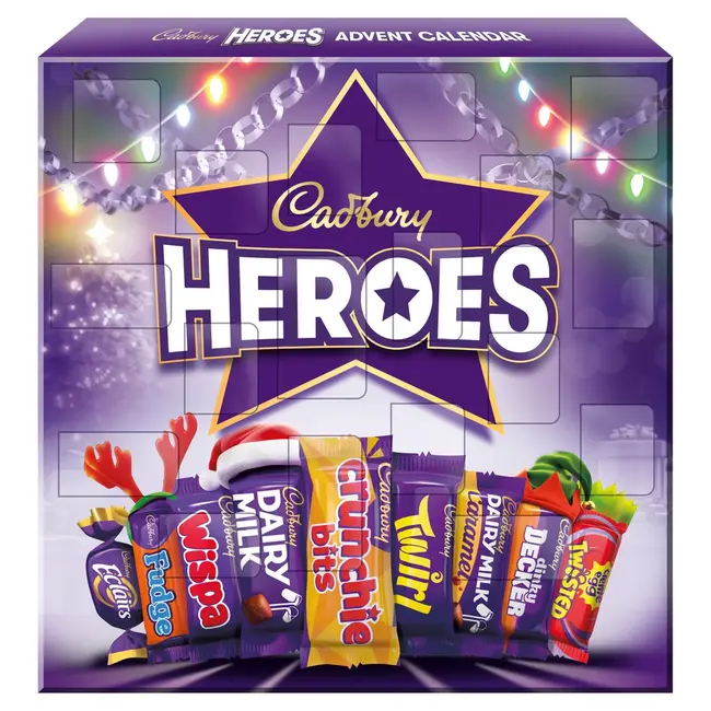 Cadburys Heroes Advent Calendar 230g