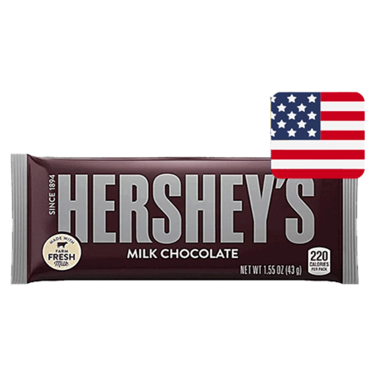 Hershey's Milk Chocolate Bar 43g