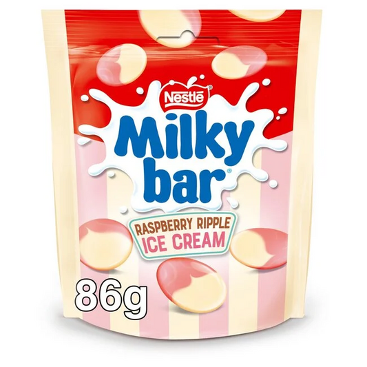 Milkybar Buttons Raspberry 86g