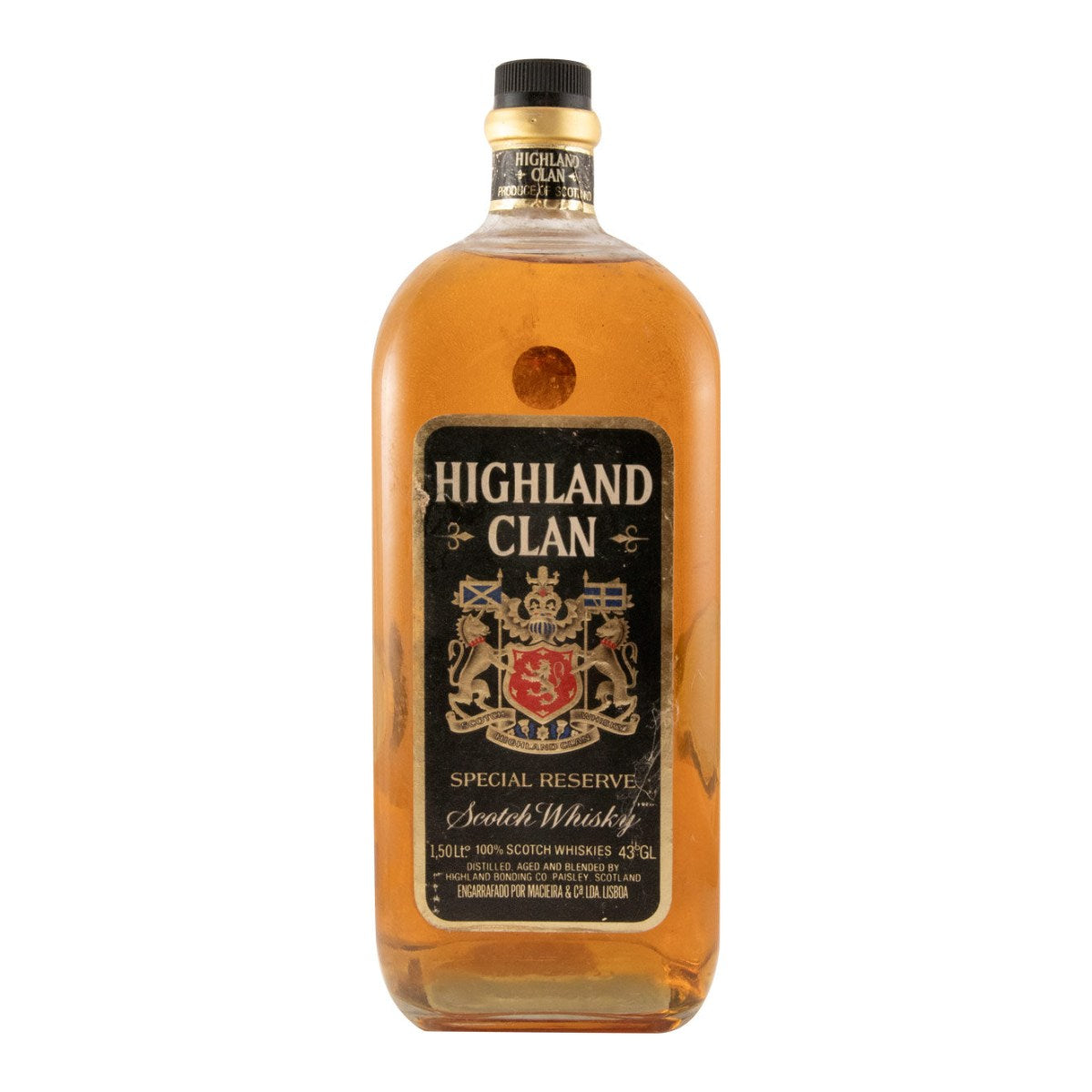 Highland Clan Special Reserve Blended Scotch Whisky 1.5L 43% ABV