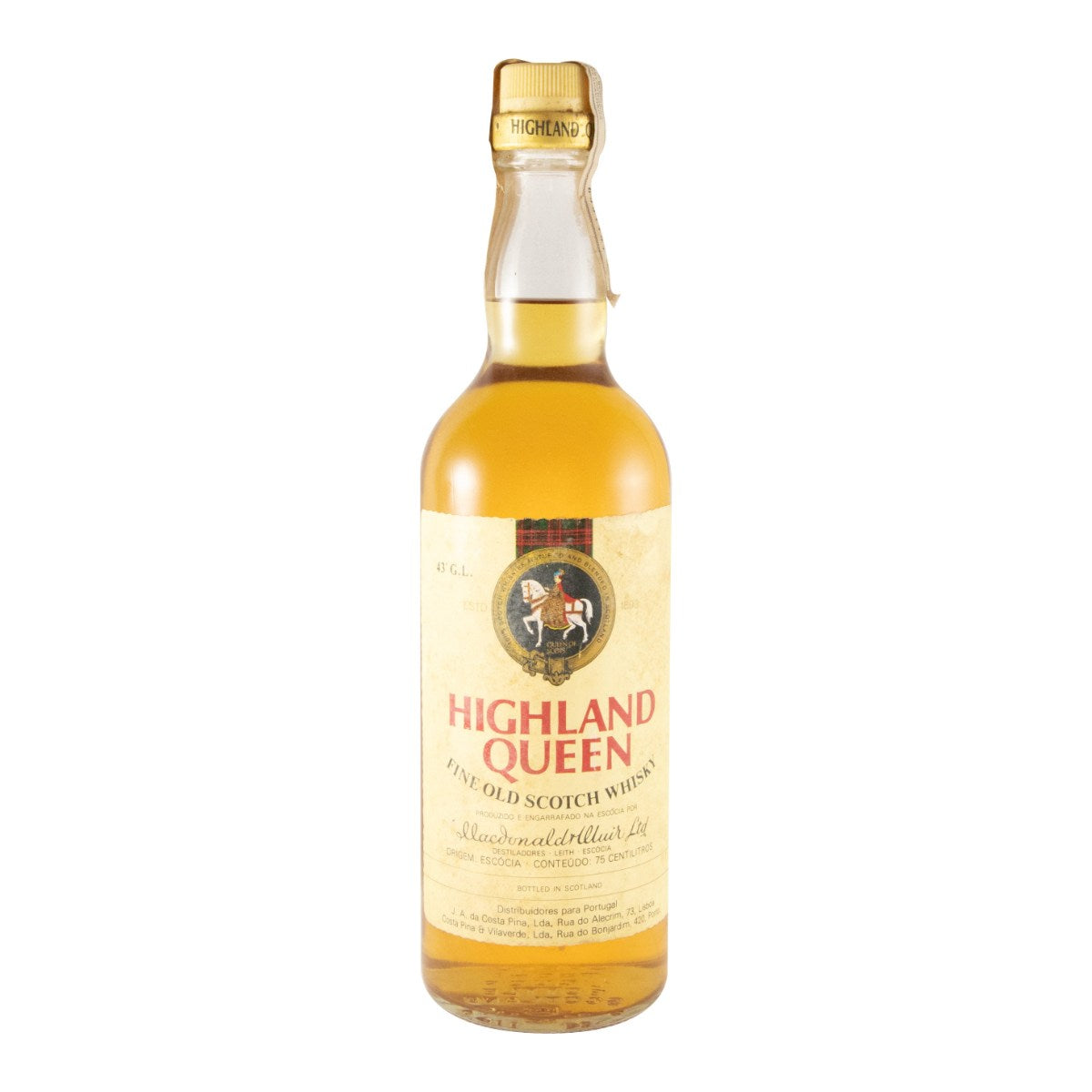 Highland Queen Blended Scotch Whisky 700ml 43% ABV