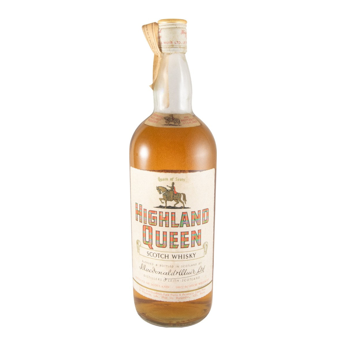 Highland Queen White Label Blended Scotch Whisky 1L 43% ABV