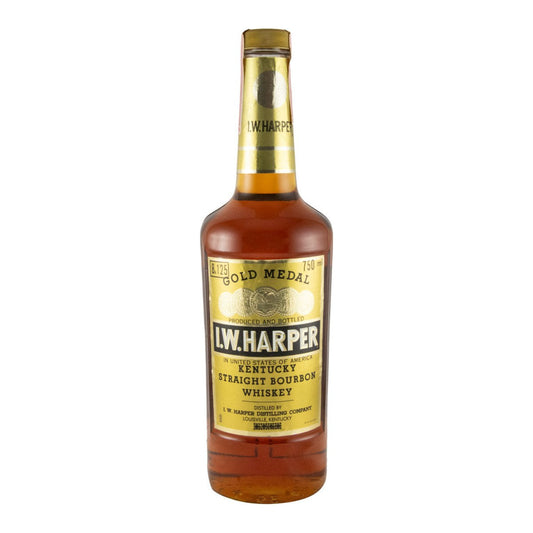I.W. Harper Gold Medal Old Label Kentucky Straight Bourbon Whiskey 750ml