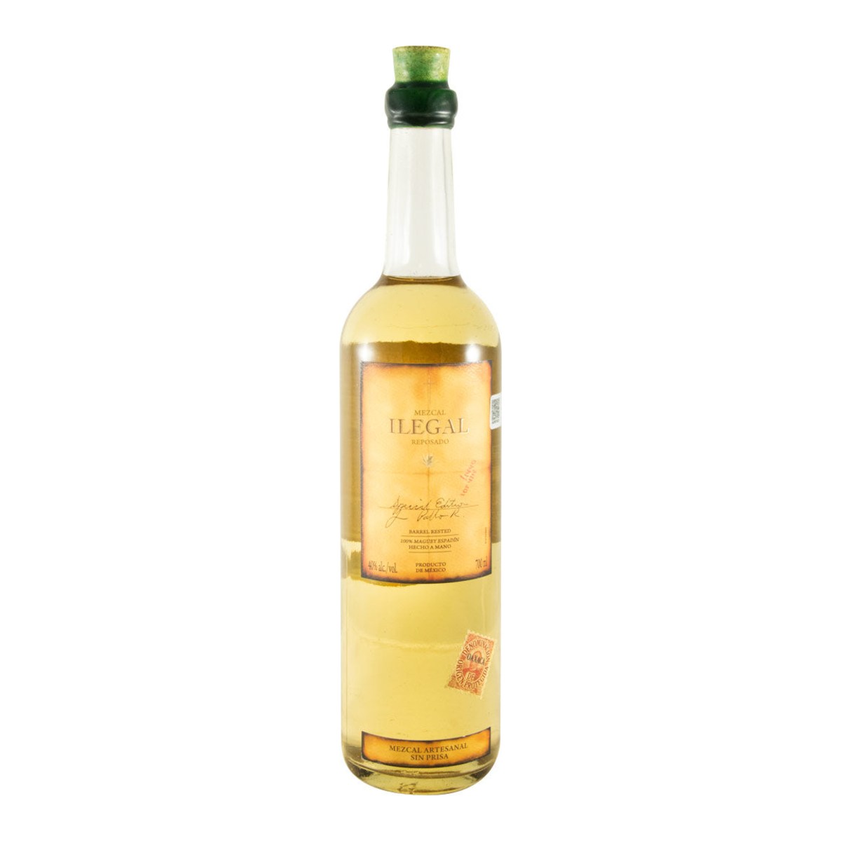 Ilegal Reposado Mezcal 700ml 40% ABV