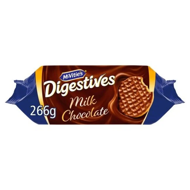 McVities Digestives Milk Chocolate 266g