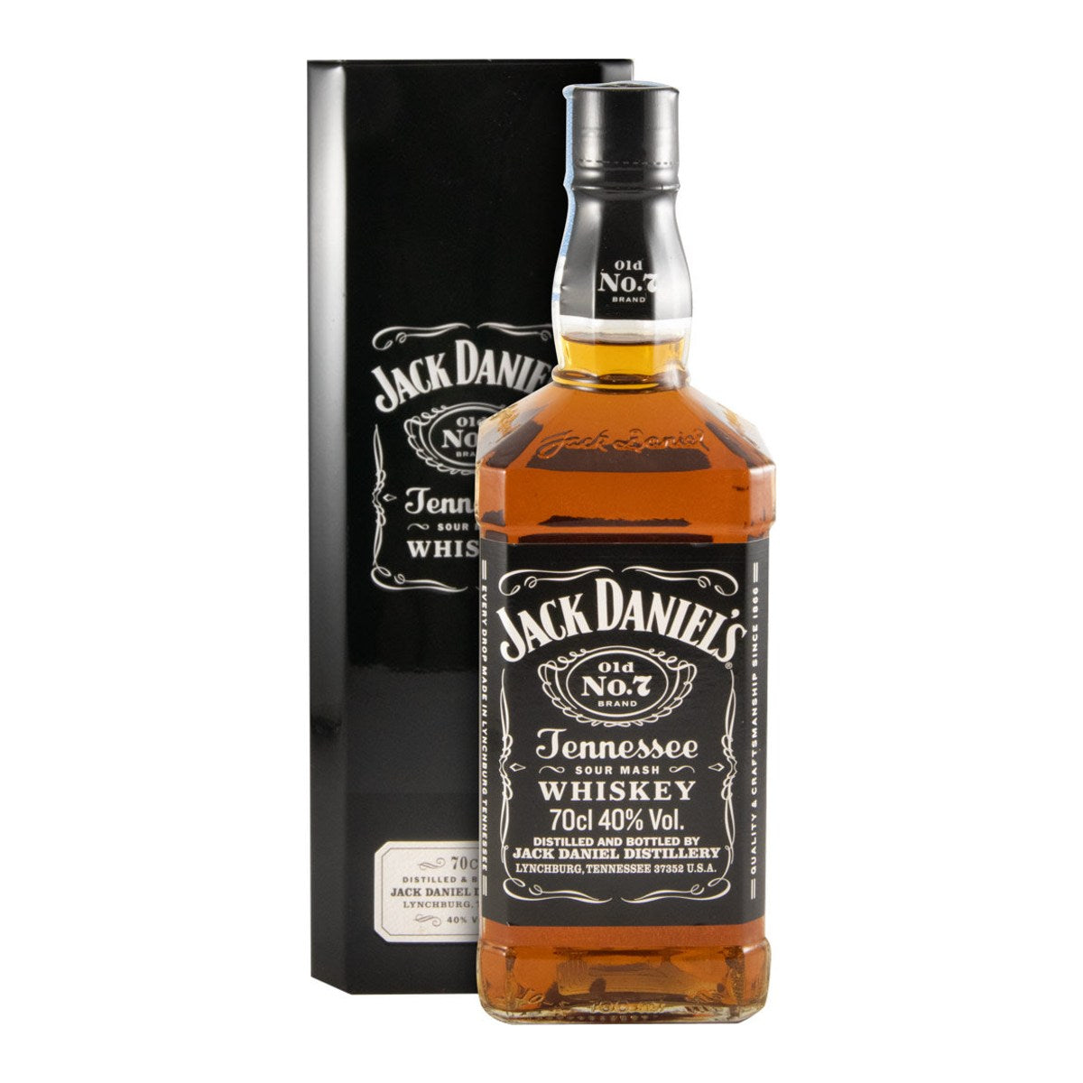 Jack Daniel's Old No. 7 with Gift Tin Tennessee Whiskey 700ml 40% ABV