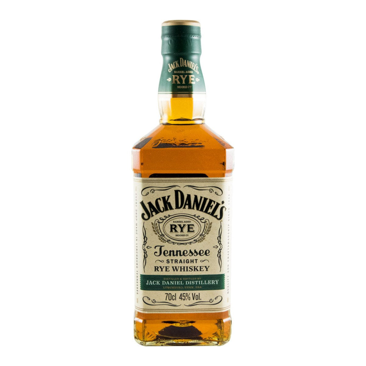 Jack Daniel's Rye Tennessee Straight Rye Whiskey 700ml 45% ABV