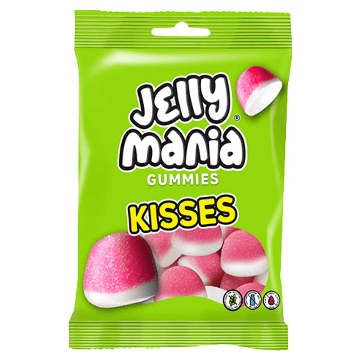 Jake Jelly Mania Kisses Gummy Sweets 100g