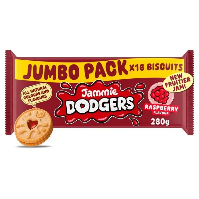 Jammie Dodgers Frambuesa 140g