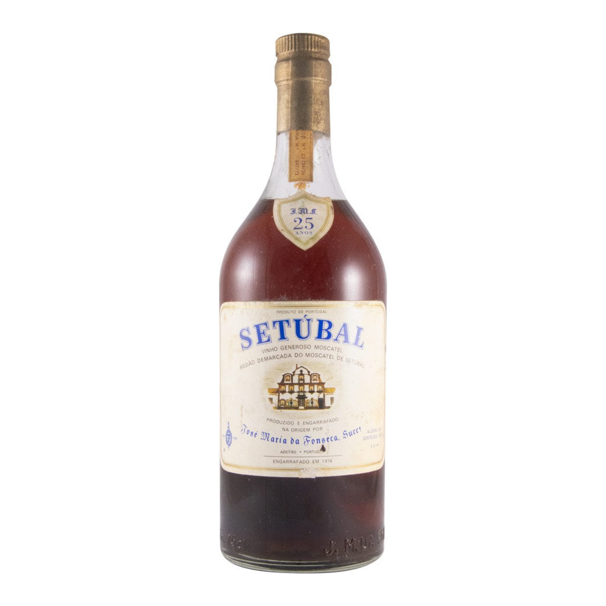 José Maria da Fonseca Moscatel de Setúbal 25 Year Old (Bottled 1974) Fortified Wine 750ml 18% ABV