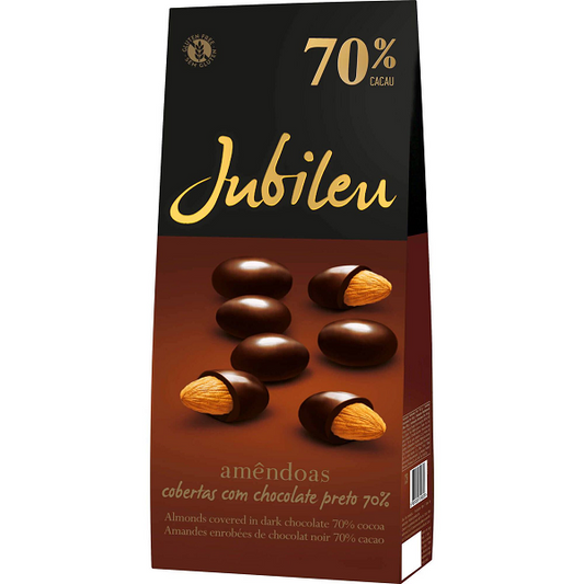 jubilee dark chocolate almonds 70 percent 150 g chocolate coated almonds easter gift confectionery box