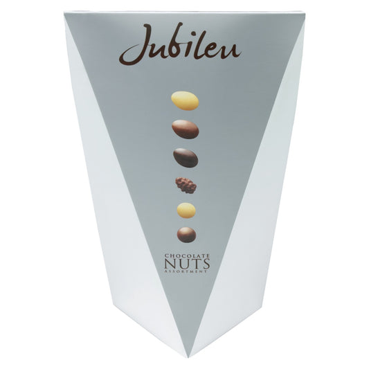 Jubileu Assorted Chocolate Almonds and Hazelnuts 150g