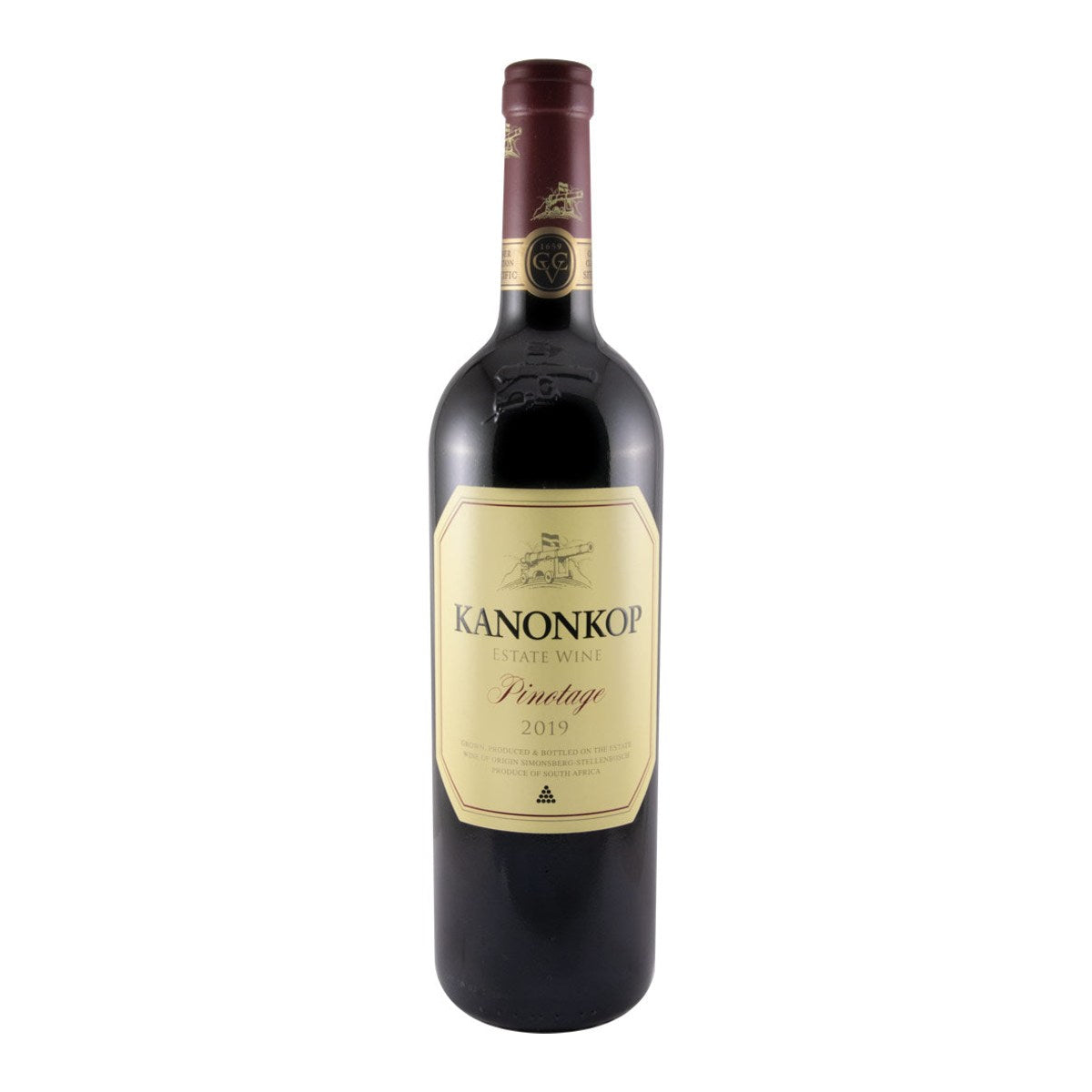 Kanonkop Estate Pinotage Red Wine Coastal Region 2019 750ml 14.5% ABV