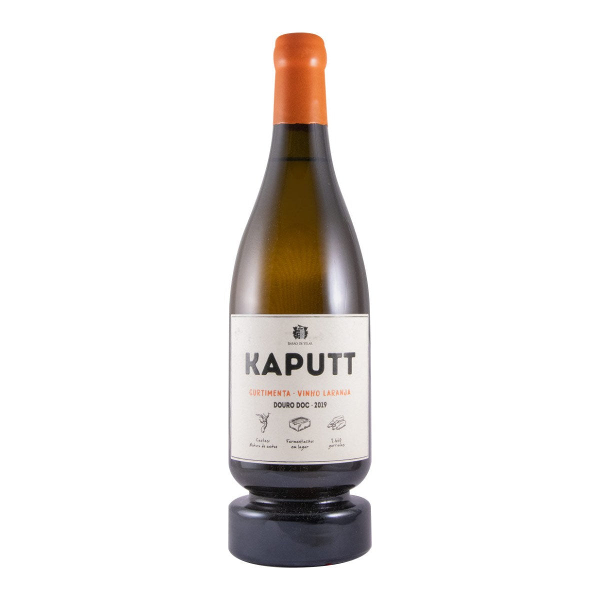 Kaputt Orange Skin-Contact White Wine Douro 2019 750ml 13.5% ABV