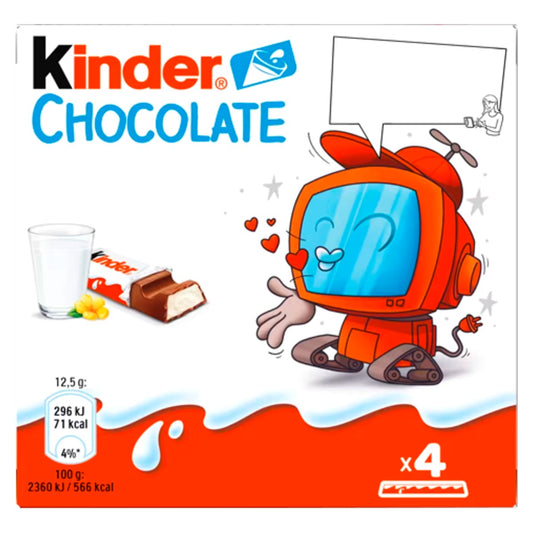 Kinder Chocolate 4 x 12.5g