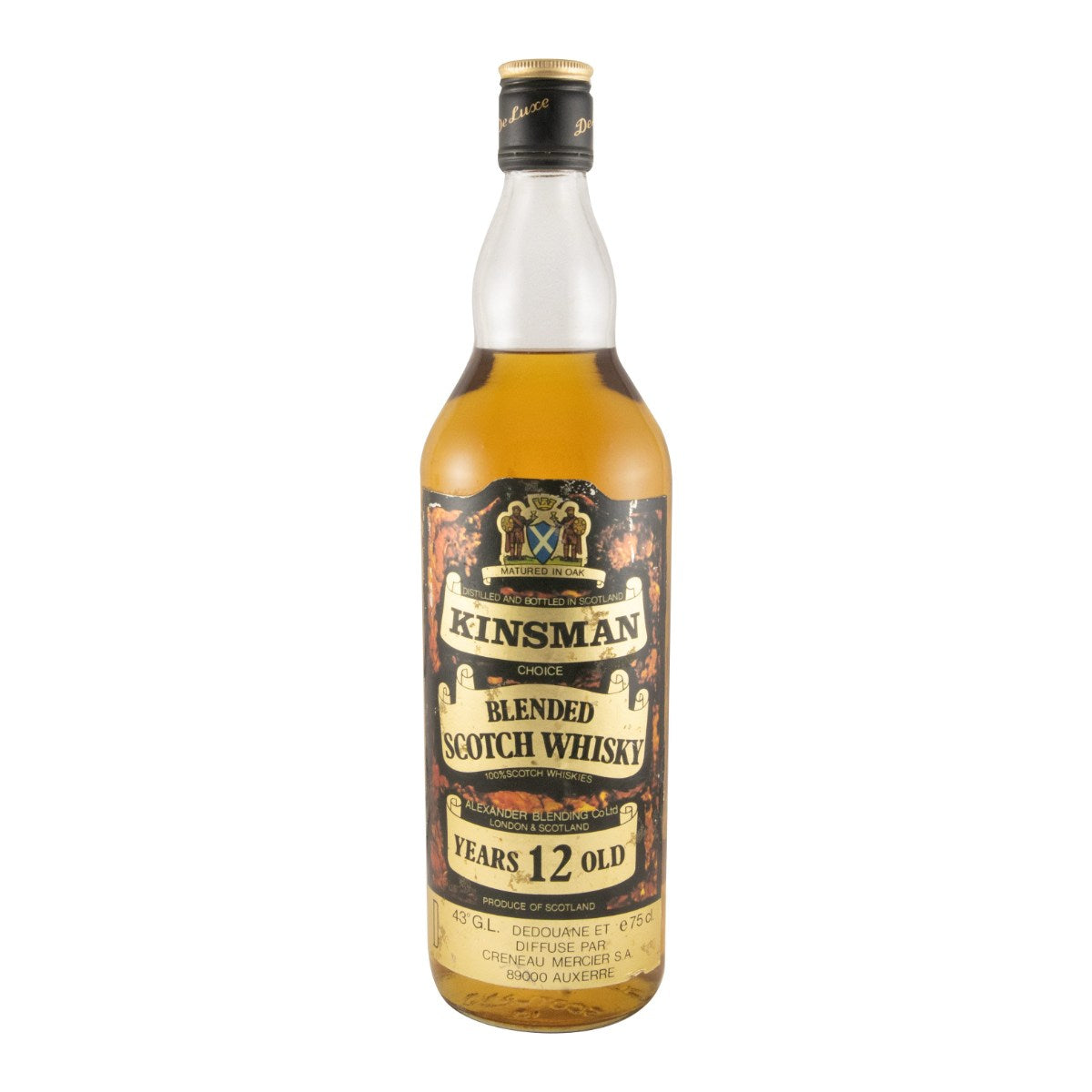 Kinsman 12 Year Old Scotch Whisky 750ml 43% ABV