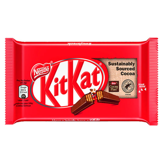 KitKat Milk Chocolate 4 Finger Bar 41.5g