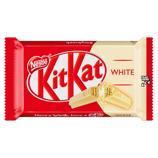 KitKat White Chocolate 4 Finger Bar 41.5g