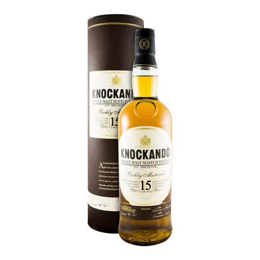 Knockando 15 Year Old Single Malt Scotch Whisky 700ml 43% ABV