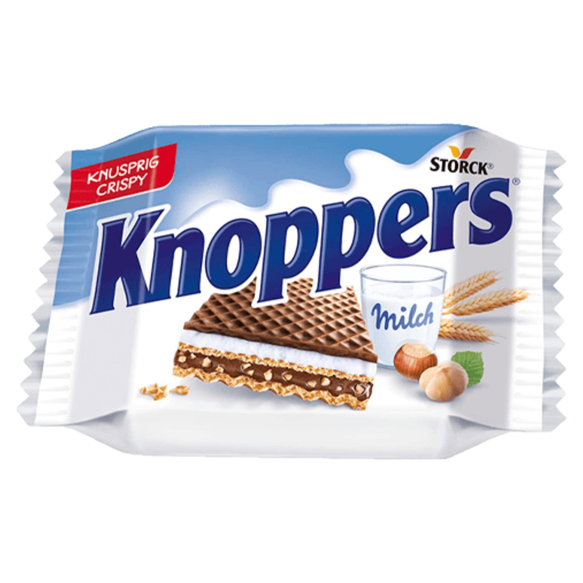 Knoppers Milk and Hazelnut Wafer 25g