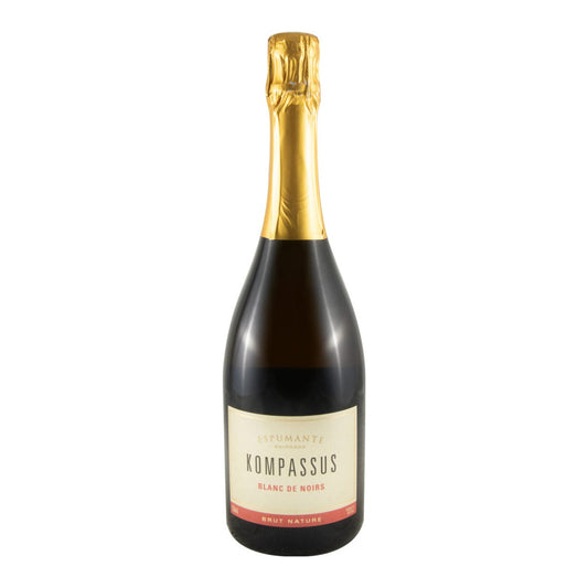 Kompassus Blanc de Noirs Brut Nature Sparkling White Wine Bairrada 2021 750ml 12.5% ABV