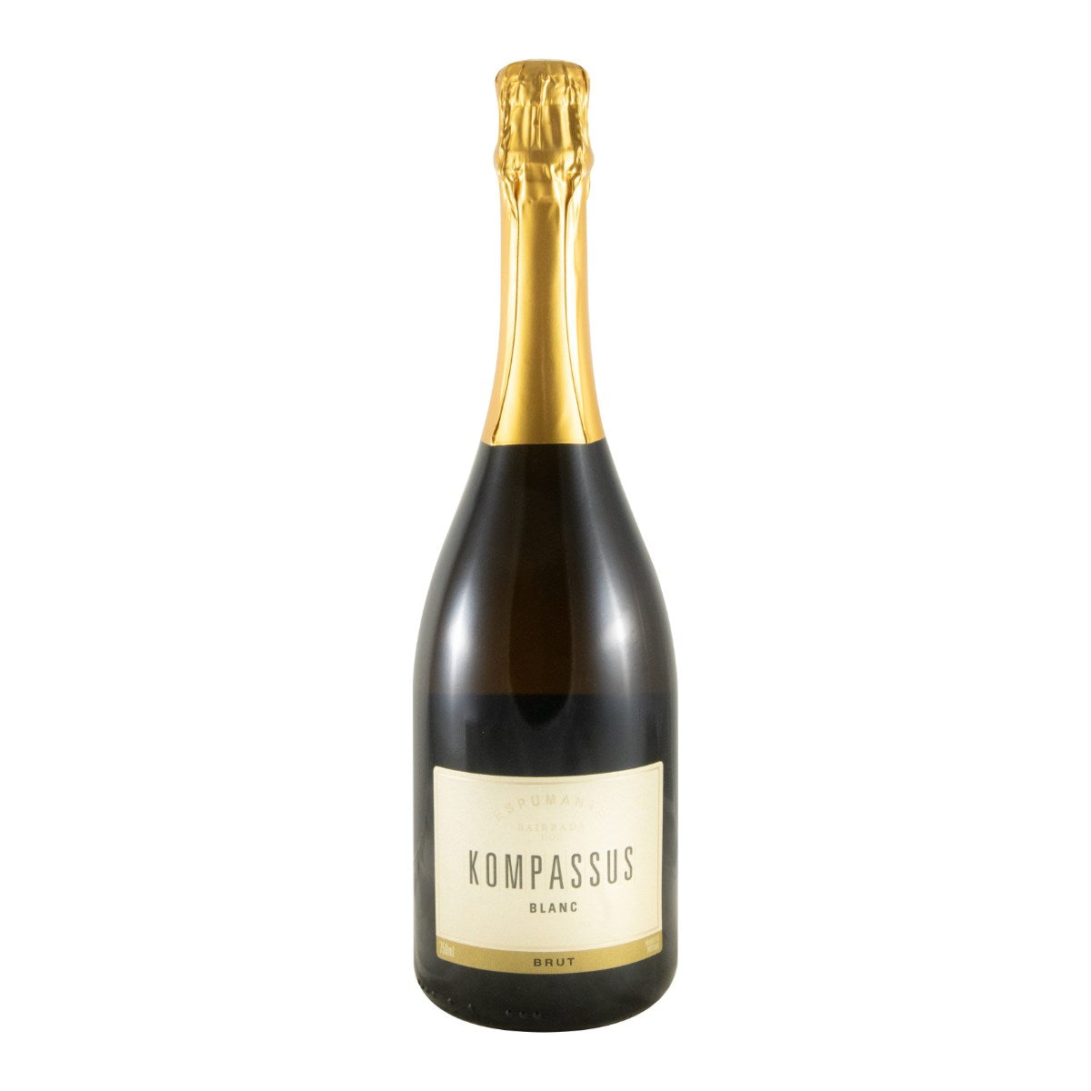 Kompassus Brut Sparkling White Wine Bairrada 2023 750ml 12% ABV