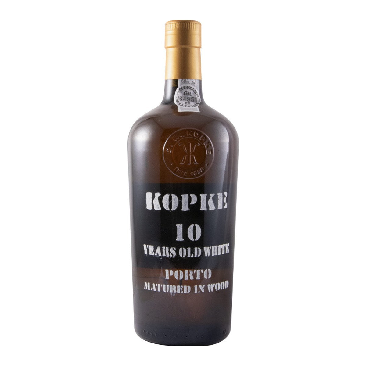 Kopke 10 Year Old White Porto Wine 750ml 20% ABV
