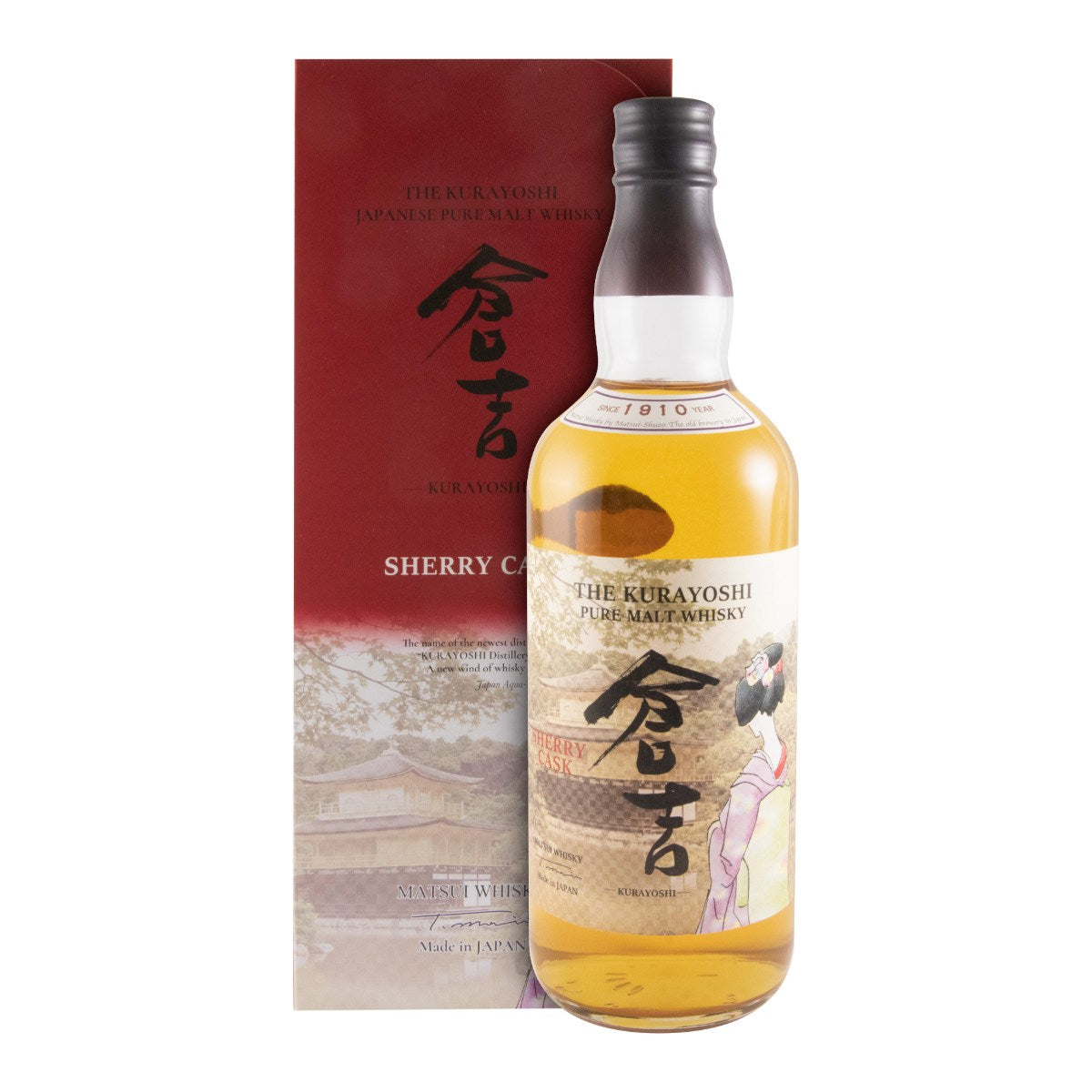 Kurayoshi Sherry Cask Blended Malt Whisky 700ml 43% ABV