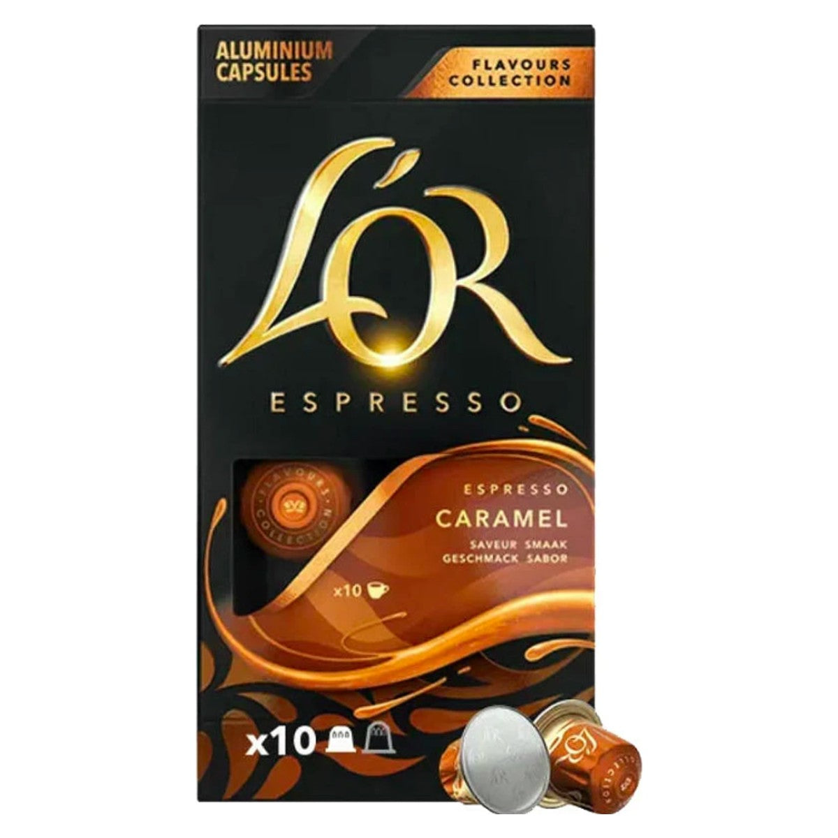 L'OR Caramel Capsules for Nespresso 10 Pack