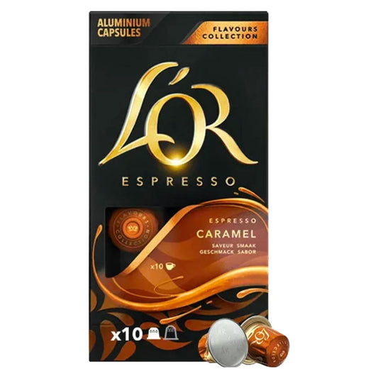 L'OR Caramel Capsules for Nespresso 10 Pack