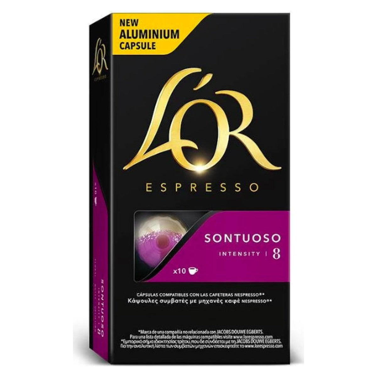 L'OR Espresso Sontuoso Coffee Capsules 10 Pack