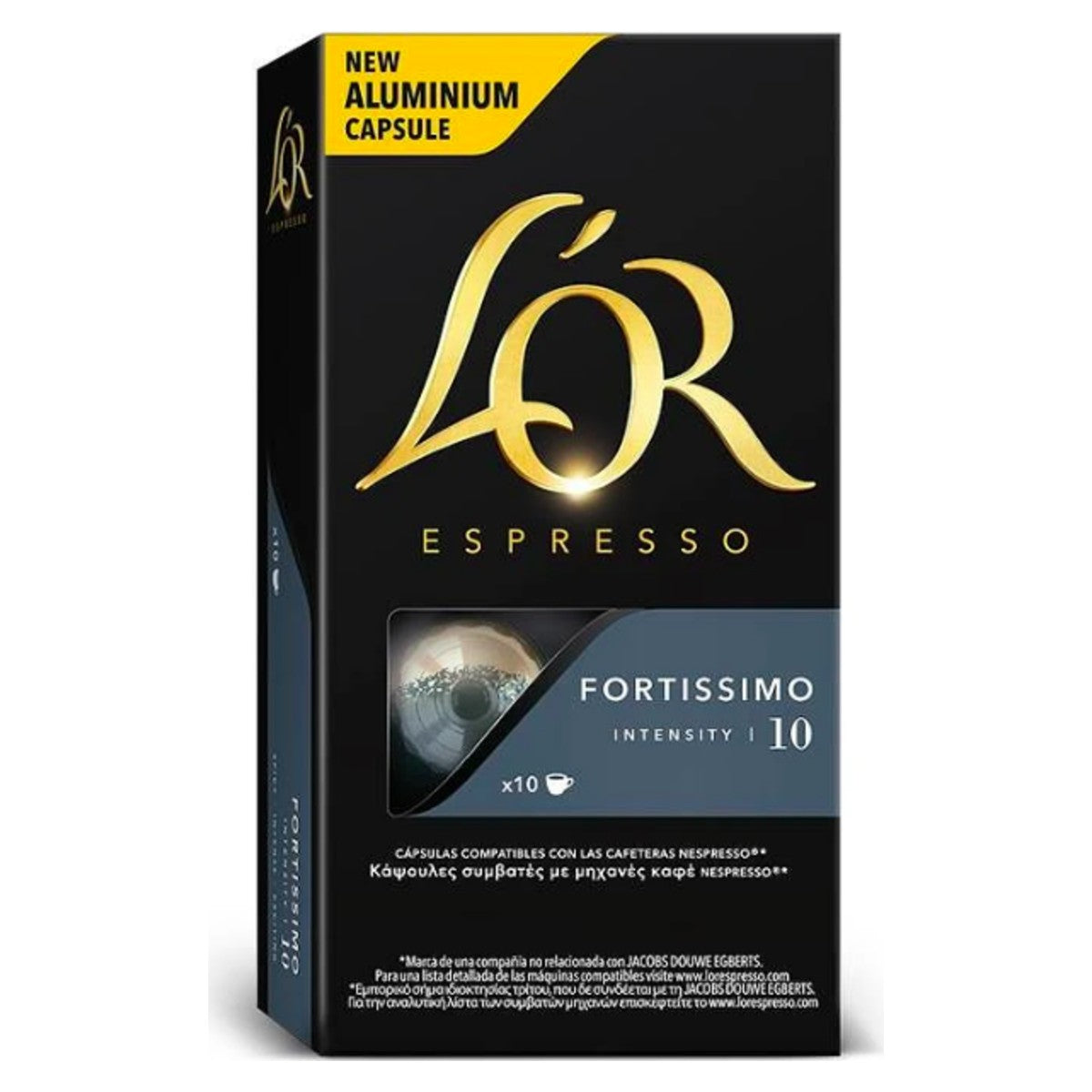 L'OR Fortissimo Capsules for Nespresso 10 Pack