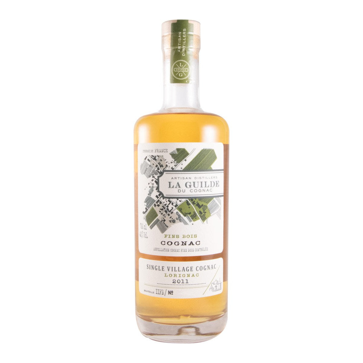 La Guilde du Cognac Lorignac 2011 Fins Bois Cognac 700ml 40% ABV
