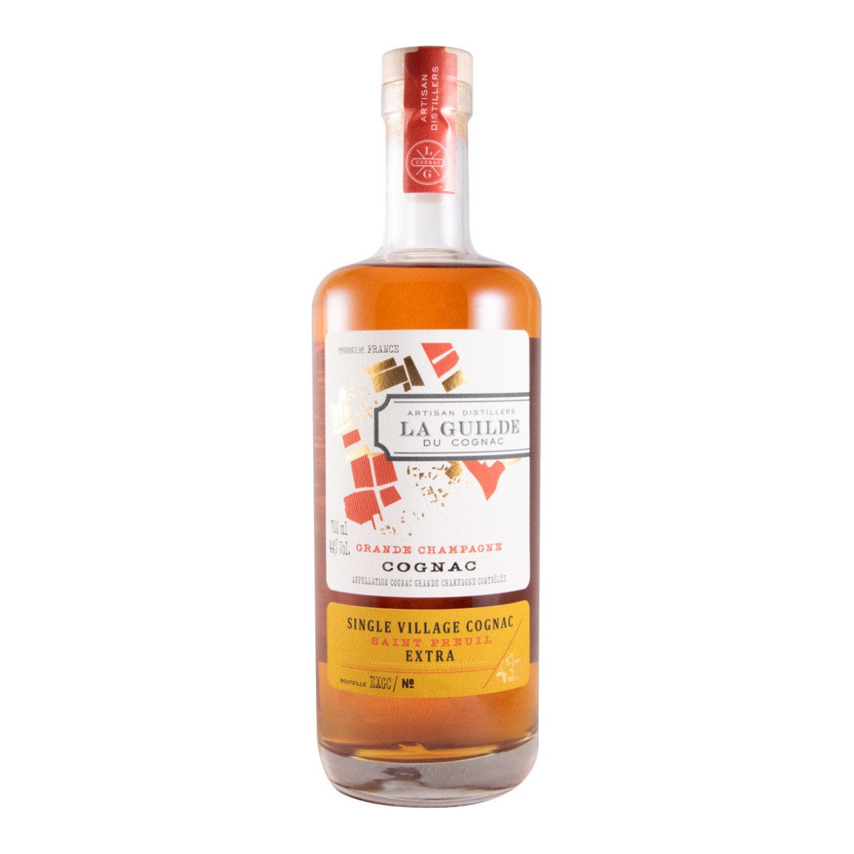 La Guilde du Cognac Saint Preuil Grande Champagne Cognac 700ml 44% ABV