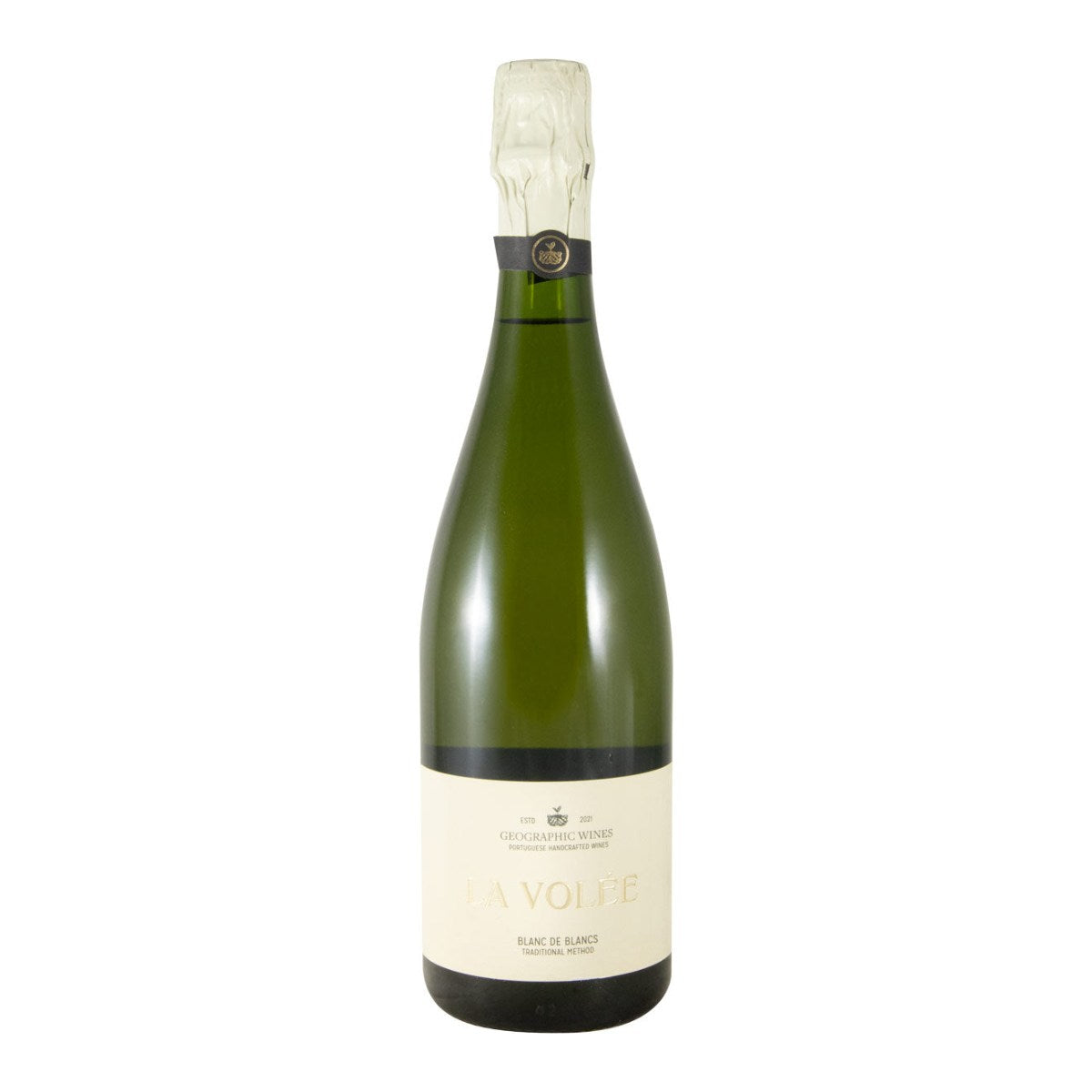 La Volée Blanc de Blancs Brut Nature Sparkling White Wine Bairrada 2021 750ml 12.5% ABV