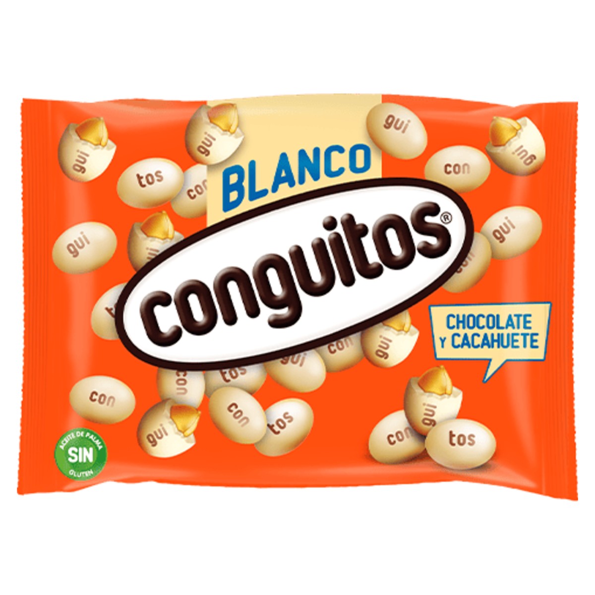 Lacasa Conguitos White Chocolate Coated Peanuts 45g