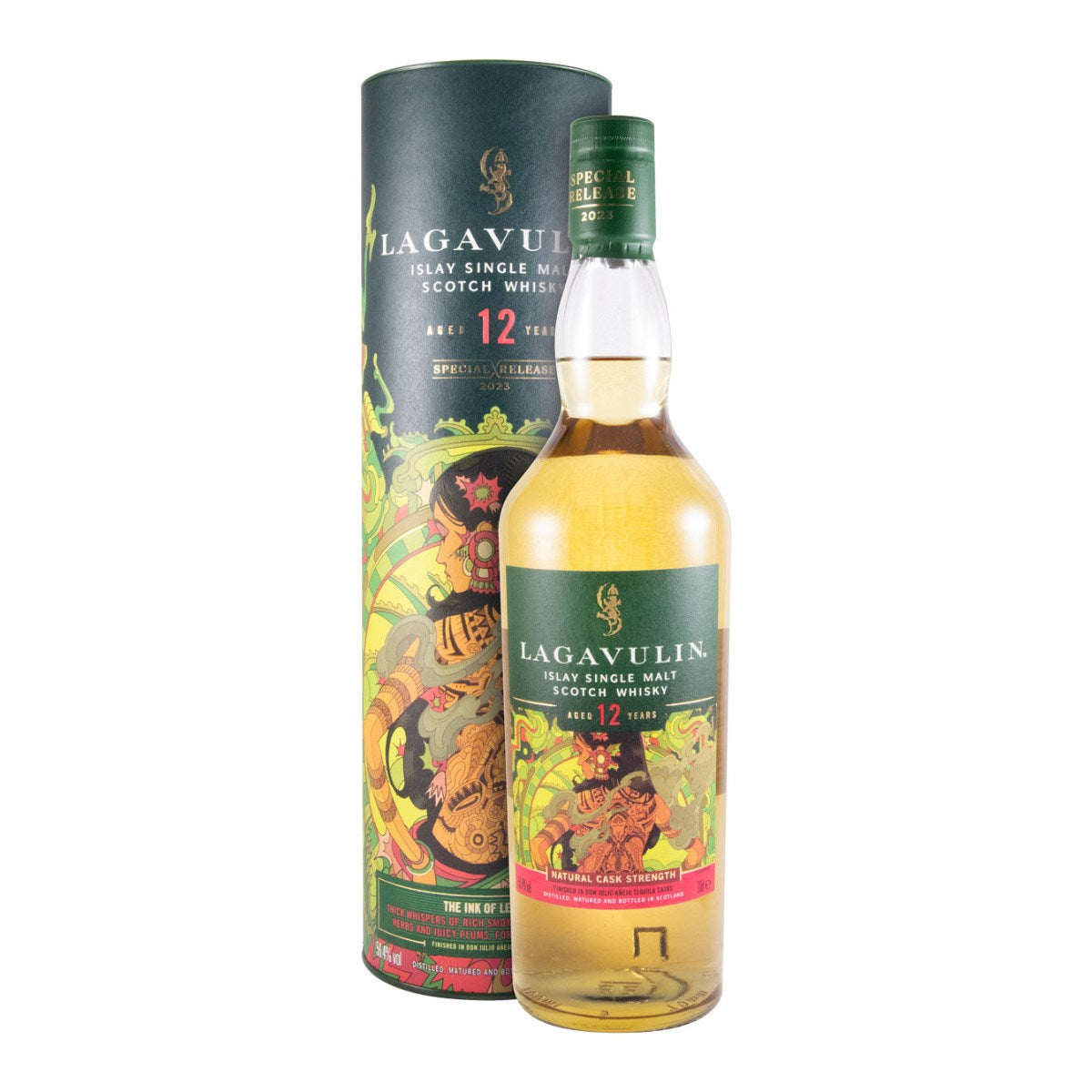 Lagavulin 12 Year Old The Ink of Legends Special Release 2023 Single Malt Scotch Whisky 700ml 56.4% ABV