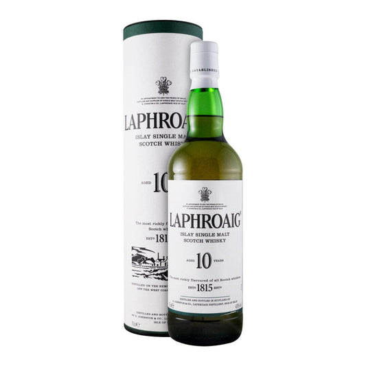 Laphroaig 10 Year Old Single Malt Scotch Whisky 700ml 40% ABV